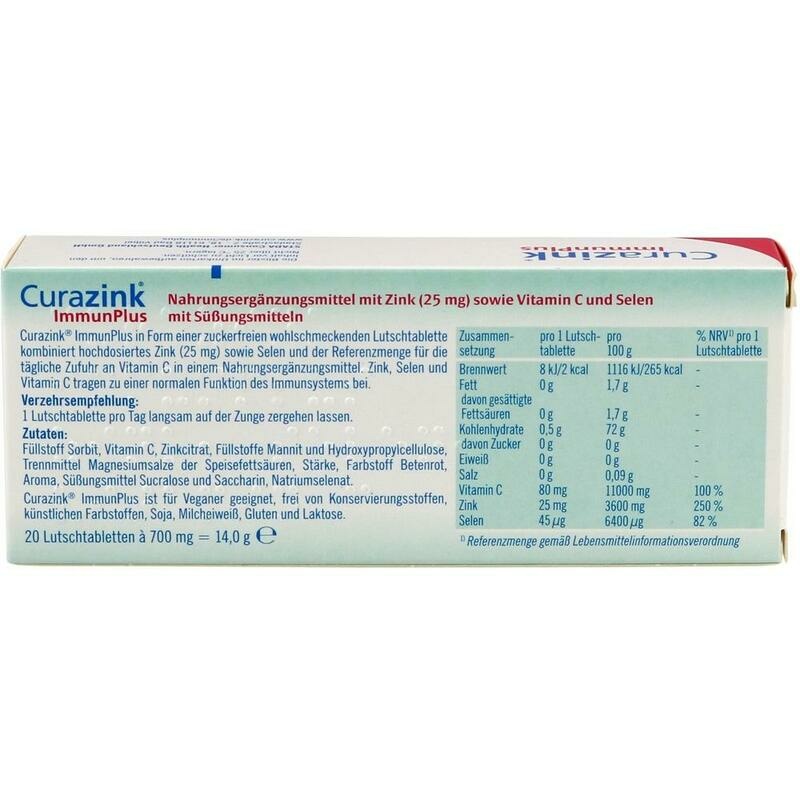 CURAZINK ImmunPlus Lutschtabletten