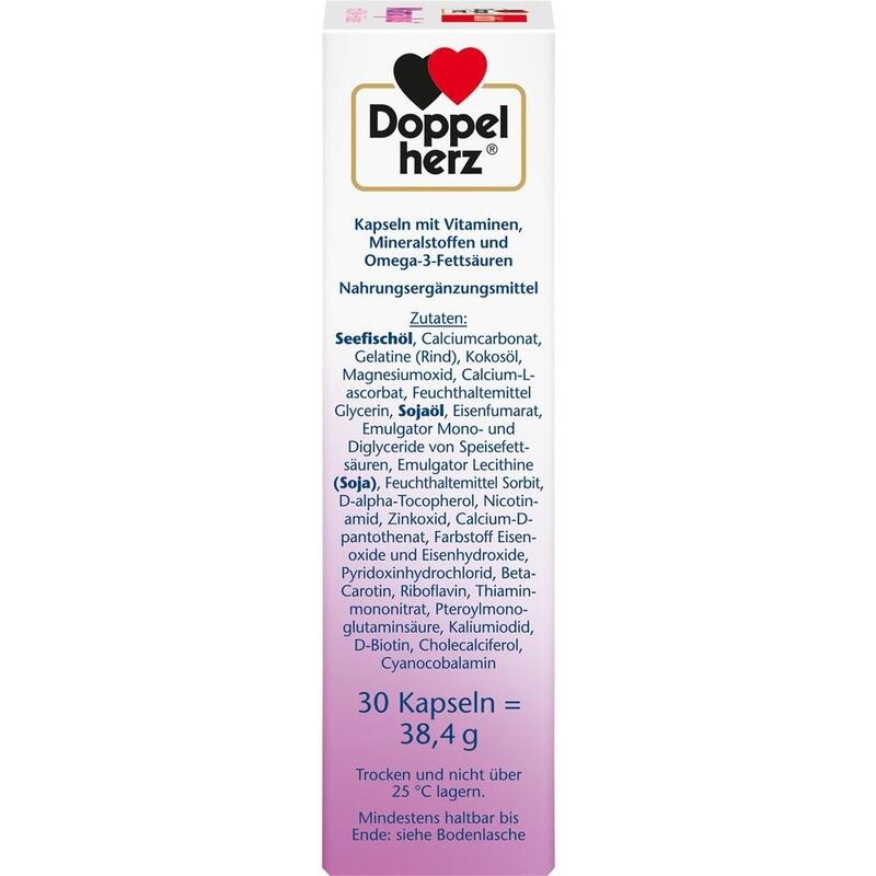 DOPPELHERZ Mama plus mit DHA+Folsäure Kapseln