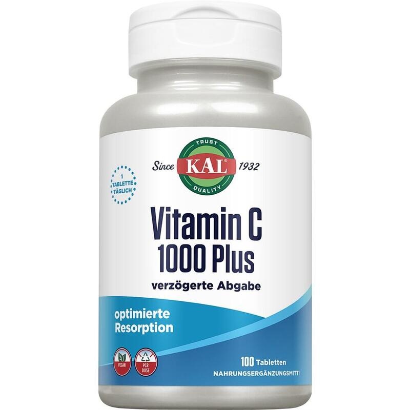 VITAMIN C 1000 Plus KAL Retardtabletten