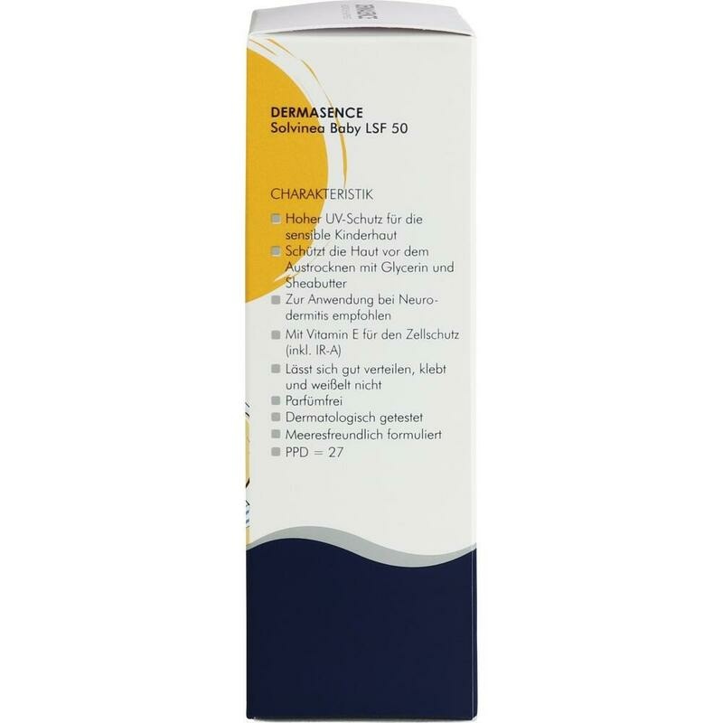 DERMASENCE Solvinea Baby LSF 50