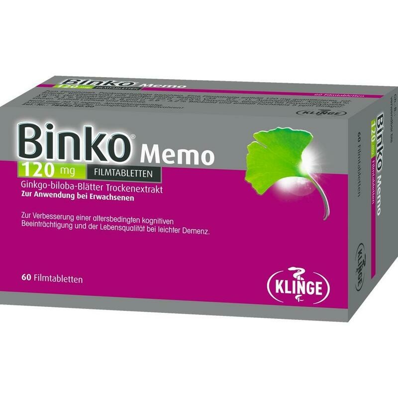 BINKO Memo 120 mg Filmtabletten