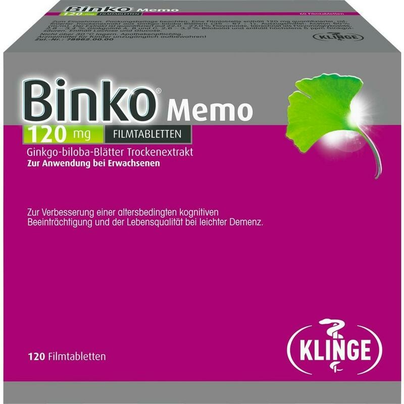 BINKO Memo 120 mg Filmtabletten