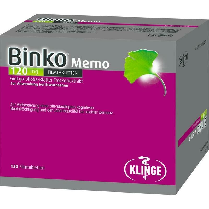 BINKO Memo 120 mg Filmtabletten