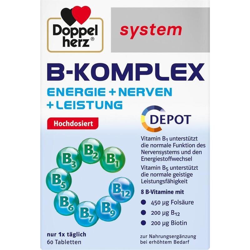 DOPPELHERZ B-Komplex system Tabletten