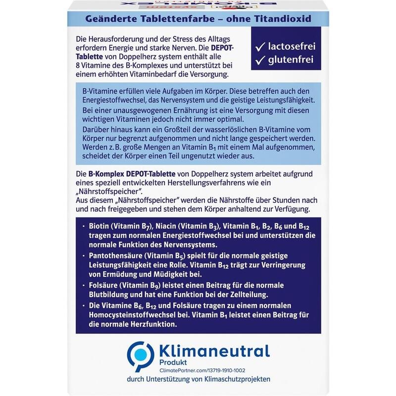 DOPPELHERZ B-Komplex system Tabletten