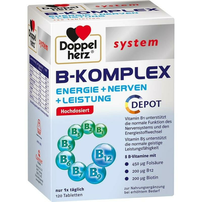 DOPPELHERZ B-Komplex system Tabletten