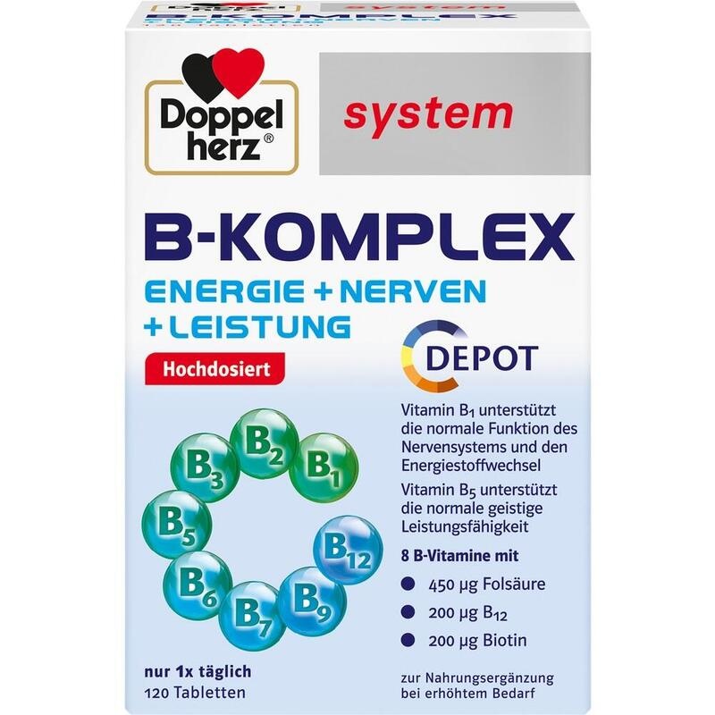 DOPPELHERZ B-Komplex system Tabletten