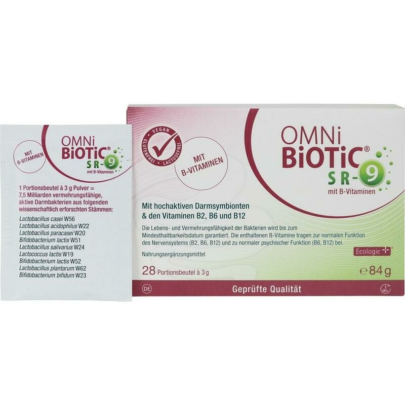OMNI BiOTiC SR-9 mit B-Vitaminen Pulver Beutel