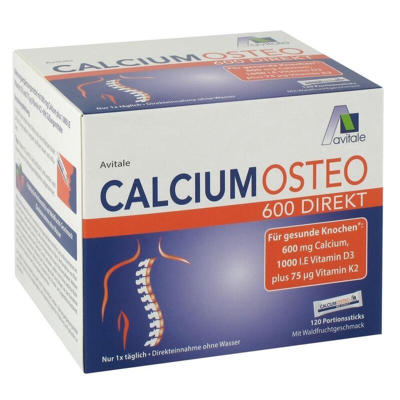 CALCIUM OSTEO 600 Direkt Portionssticks