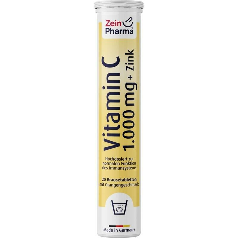 VITAMIN C 1000 mg+Zink Brausetabletten