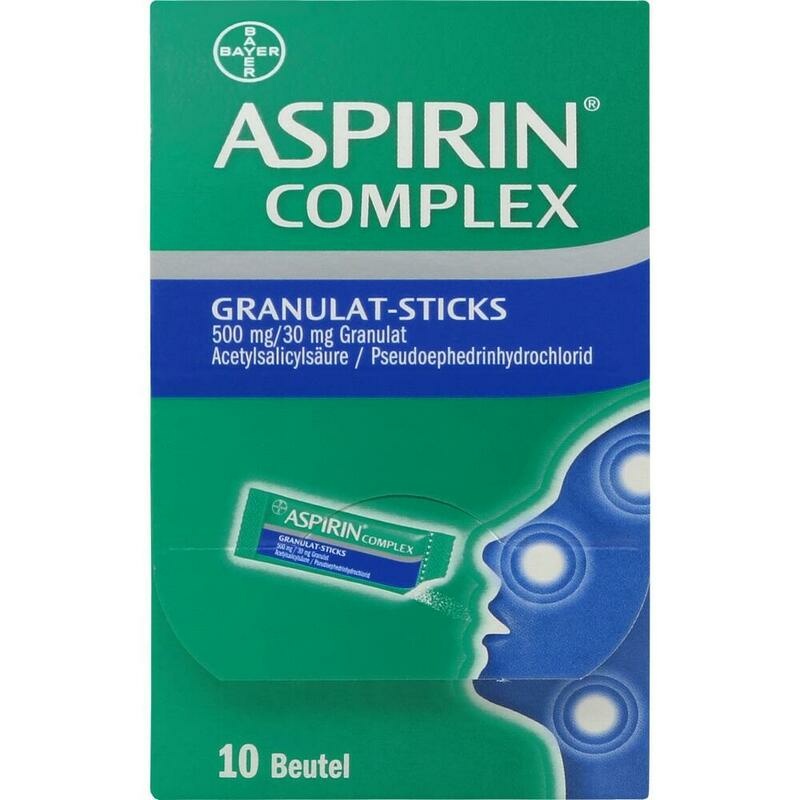 ASPIRIN Complex Granulat-Sticks 500 mg/30 mg