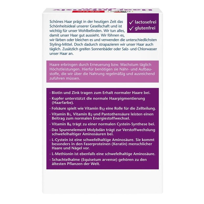 DOPPELHERZ Haar Intensiv+Biotin Kapseln