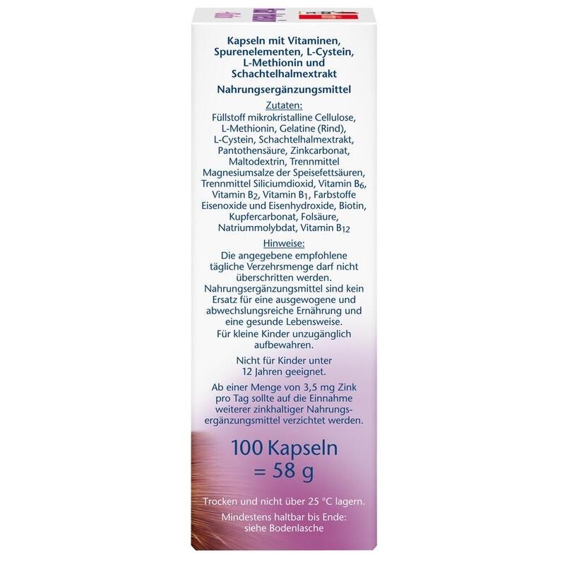 DOPPELHERZ Haar Intensiv+Biotin Kapseln