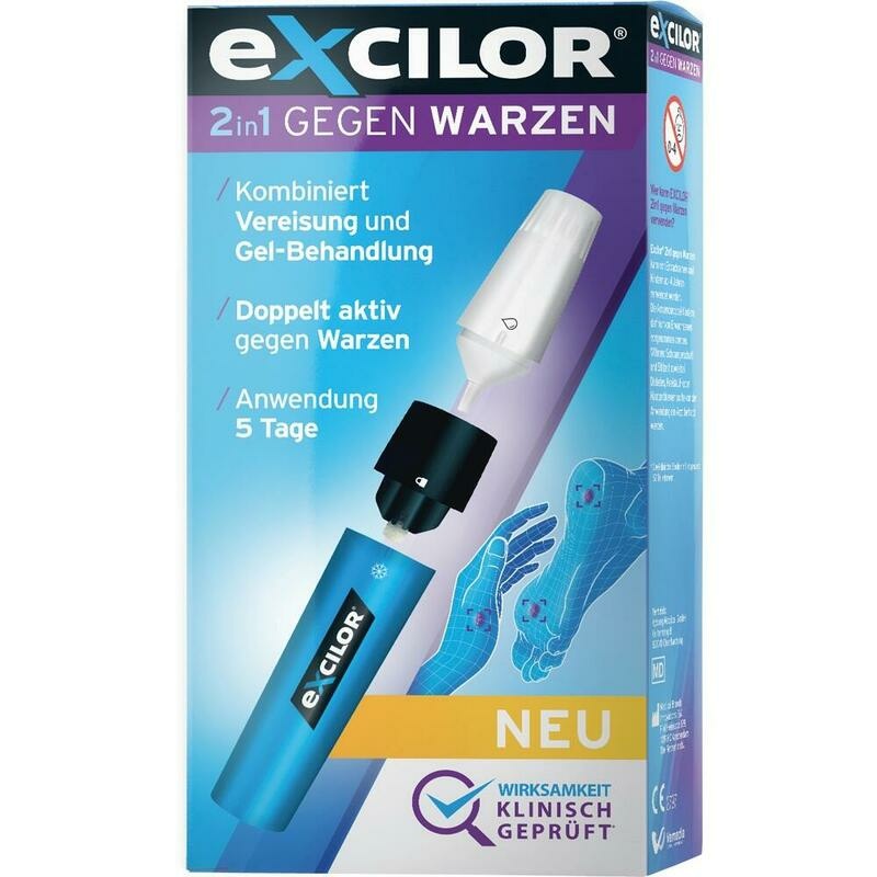 EXCILOR 2in1 gegen Warzen Kombipackung