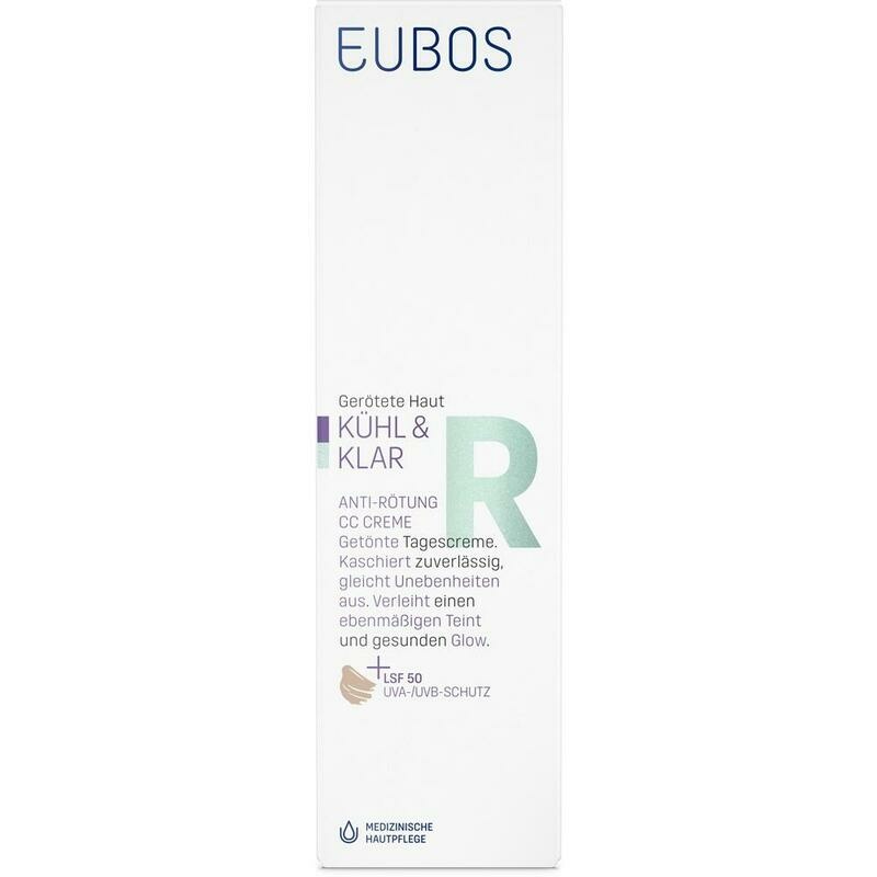 EUBOS KÜHL & KLAR Anti-Rötung CC Creme LSF 50