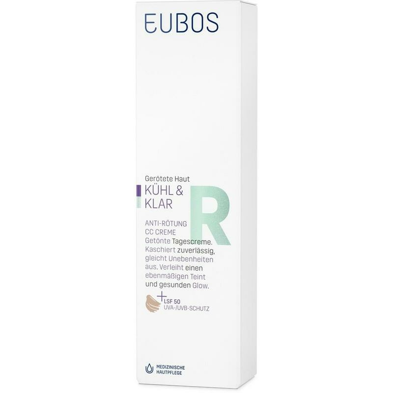 EUBOS KÜHL & KLAR Anti-Rötung CC Creme LSF 50