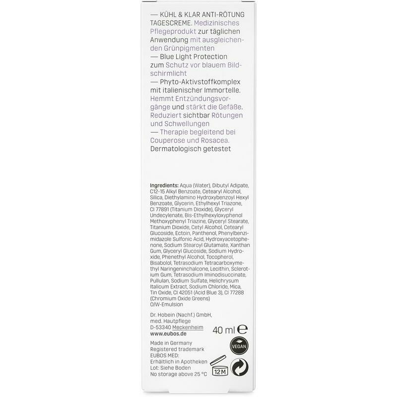 EUBOS KÜHL & KLAR Anti-Rötung Tagescreme LSF 20