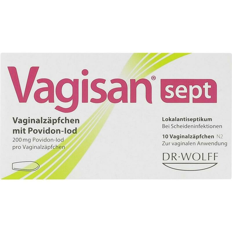 VAGISAN sept Vaginalzäpfchen mit Povidon-Iod