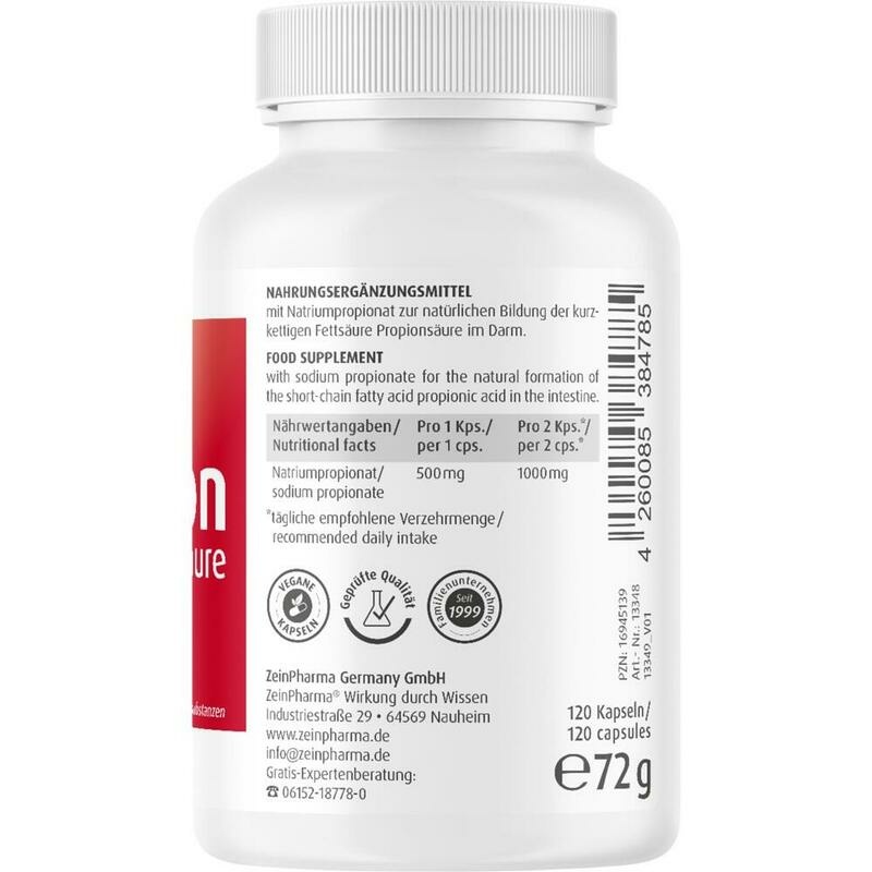 PROPIONSÄURE 500 mg Kapseln