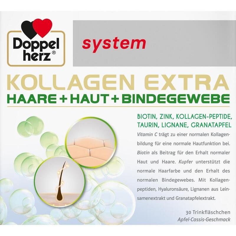 DOPPELHERZ Kollagen Extra system Trinkampullen