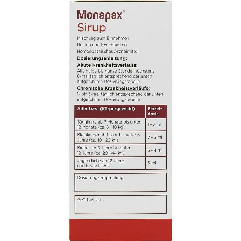 MONAPAX Sirup