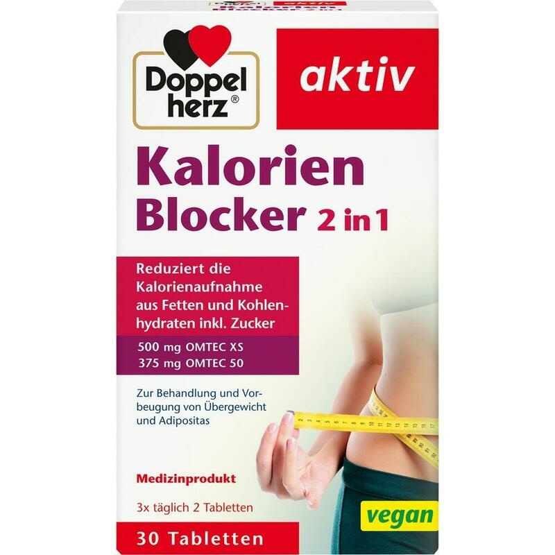 DOPPELHERZ Kalorien Blocker 2in1 Tabletten