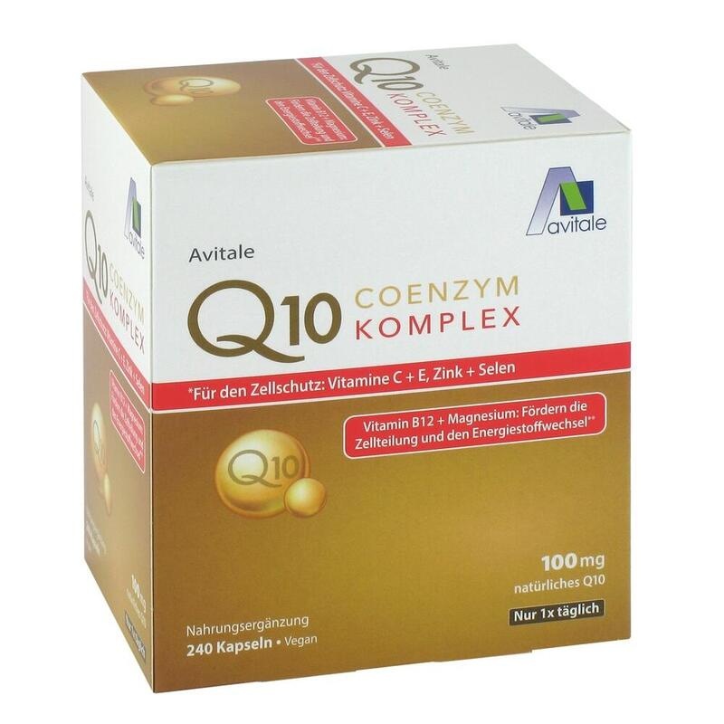 COENZYM Q10 100 mg Kapseln+Vitamine+Mineralstoffe