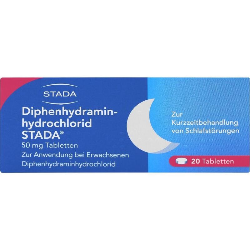 DIPHENHYDRAMINHYDROCHLORID STADA 50 mg Tabletten