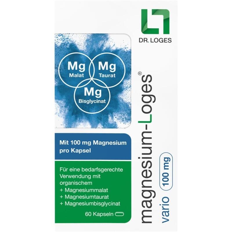 MAGNESIUM-LOGES vario 100 mg Kapseln