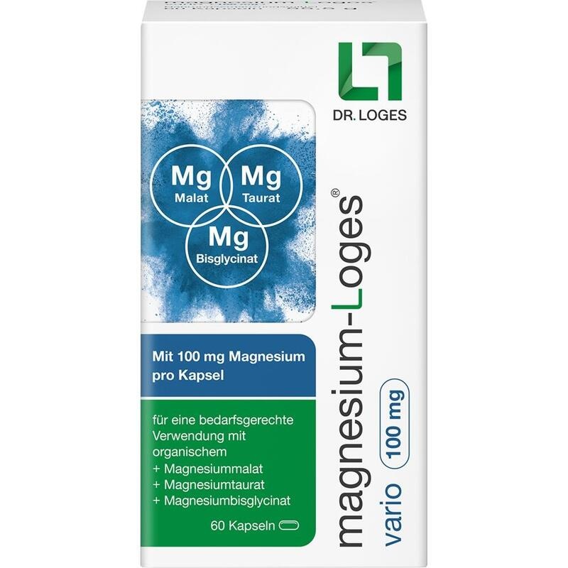 MAGNESIUM-LOGES vario 100 mg Kapseln