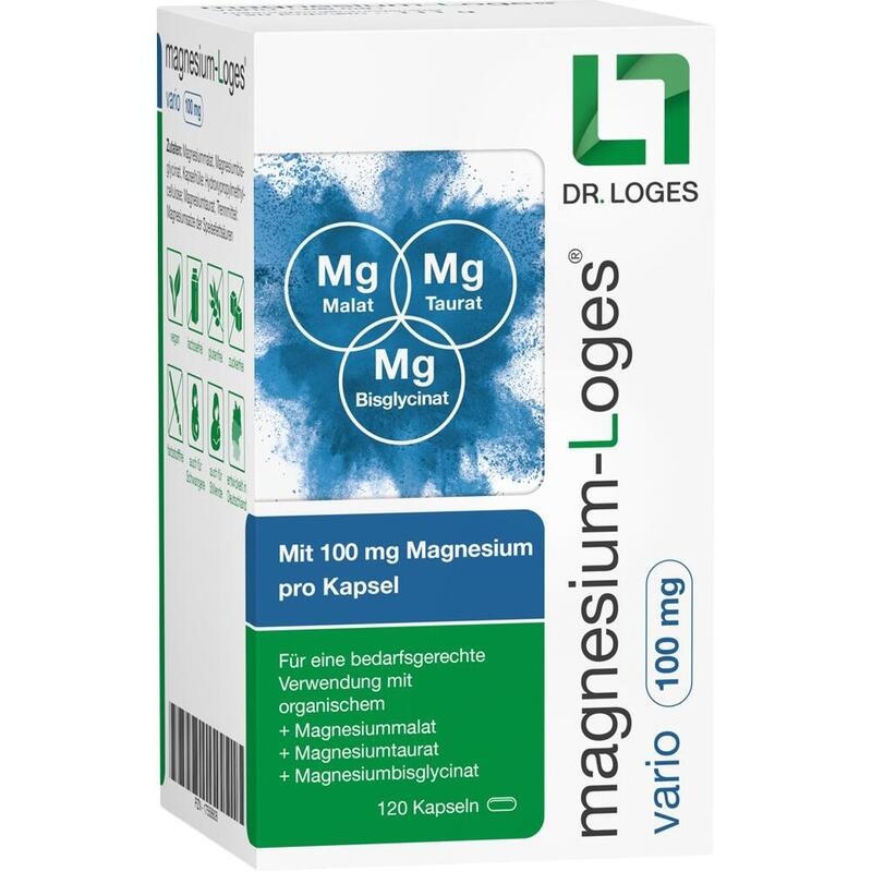 MAGNESIUM-LOGES vario 100 mg Kapseln