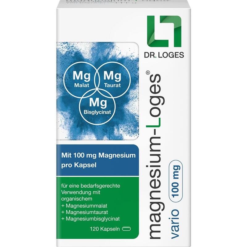 MAGNESIUM-LOGES vario 100 mg Kapseln