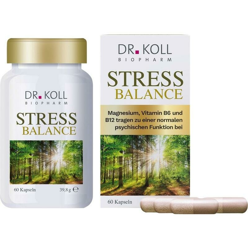 STRESS BALANCE Dr.Koll Vitamin B6+B12+Magnesium