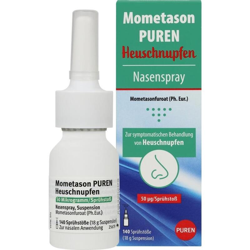 MOMETASON PUREN Heuschnupfenspray 50μg/Sprühst.140