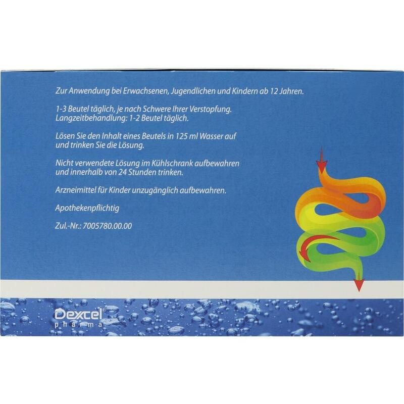 MACROGOL plus Elektrolyte Dexcel 13,7 g PLE