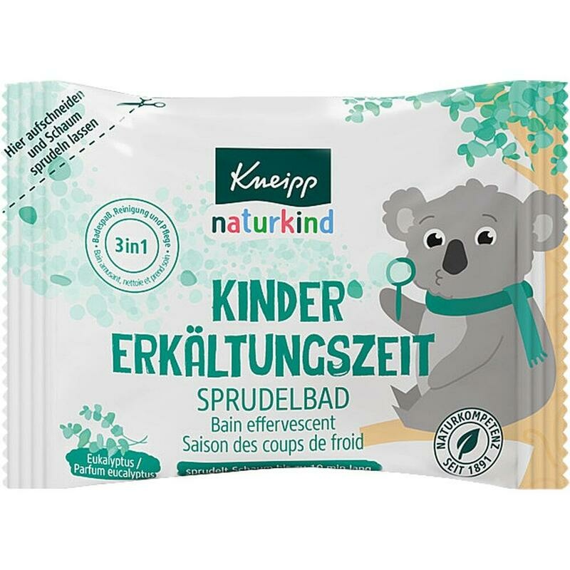 KNEIPP naturkind Kinder Erkältungszeit Sprudelbad