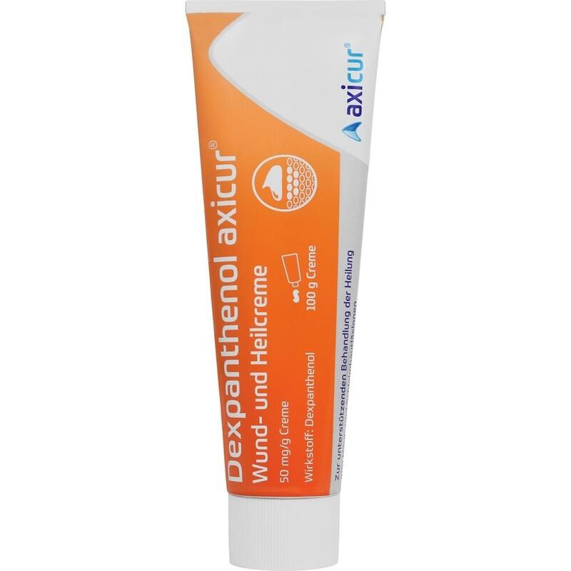 DEXPANTHENOL axicur Wund- und Heilcreme 50 mg/g