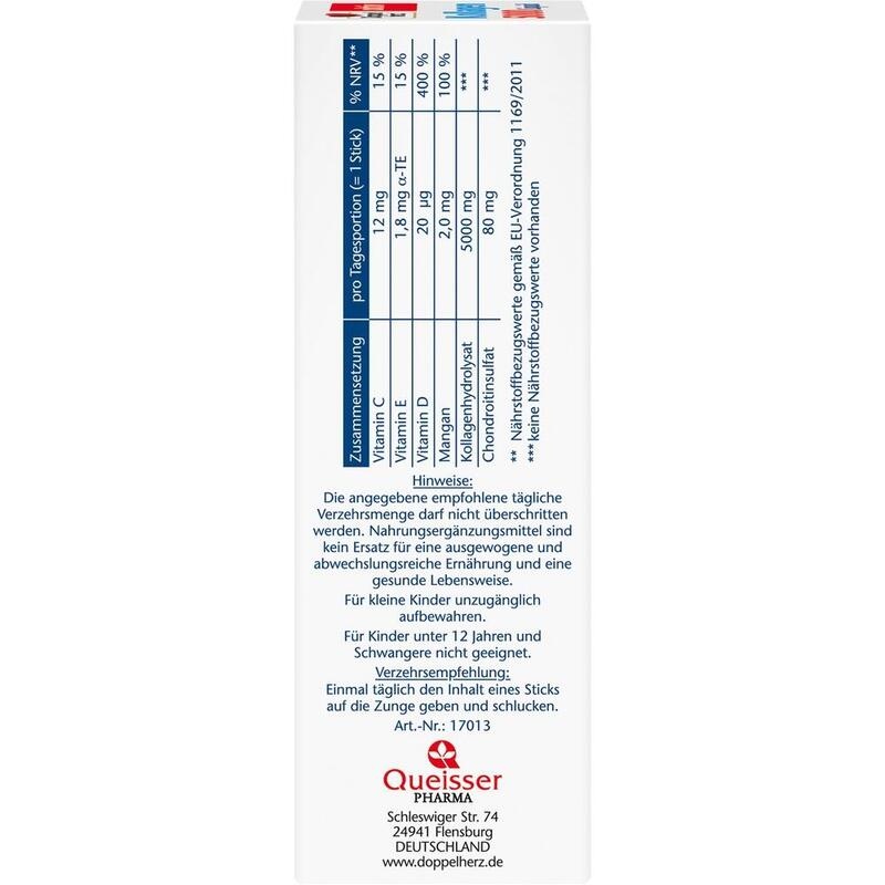 DOPPELHERZ Kollagen 5000 Liquid Sticks
