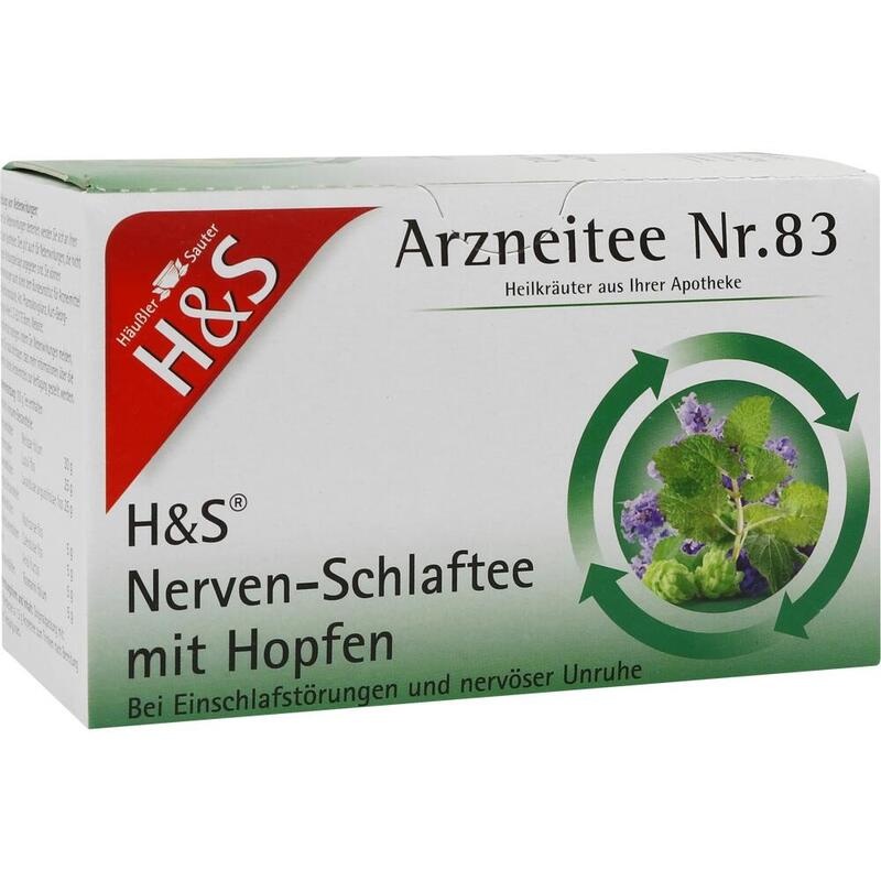 H&S Nerven- und Schlaftee mit Hopfen Filterbeutel