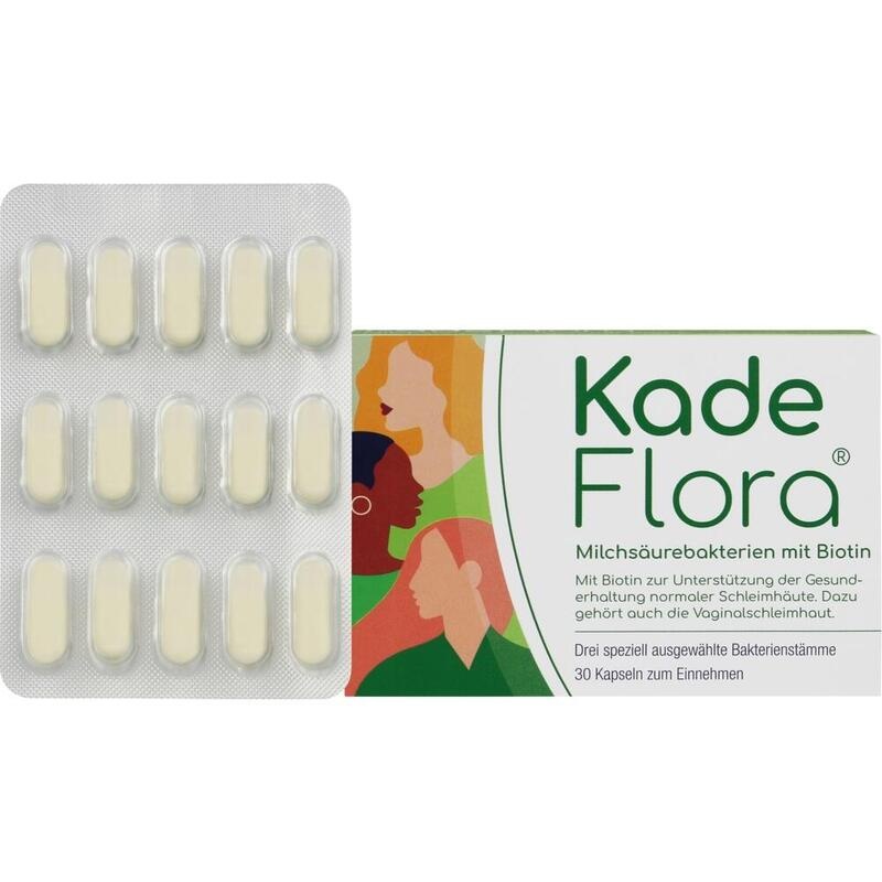 KADEFLORA Milchsäurebakterien mit Biotin Kapseln