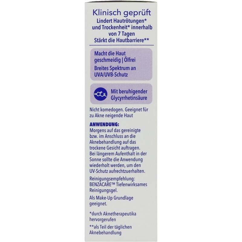 BENZACARE Anti-Pickel Feuchtigkeitspflege SPF 30