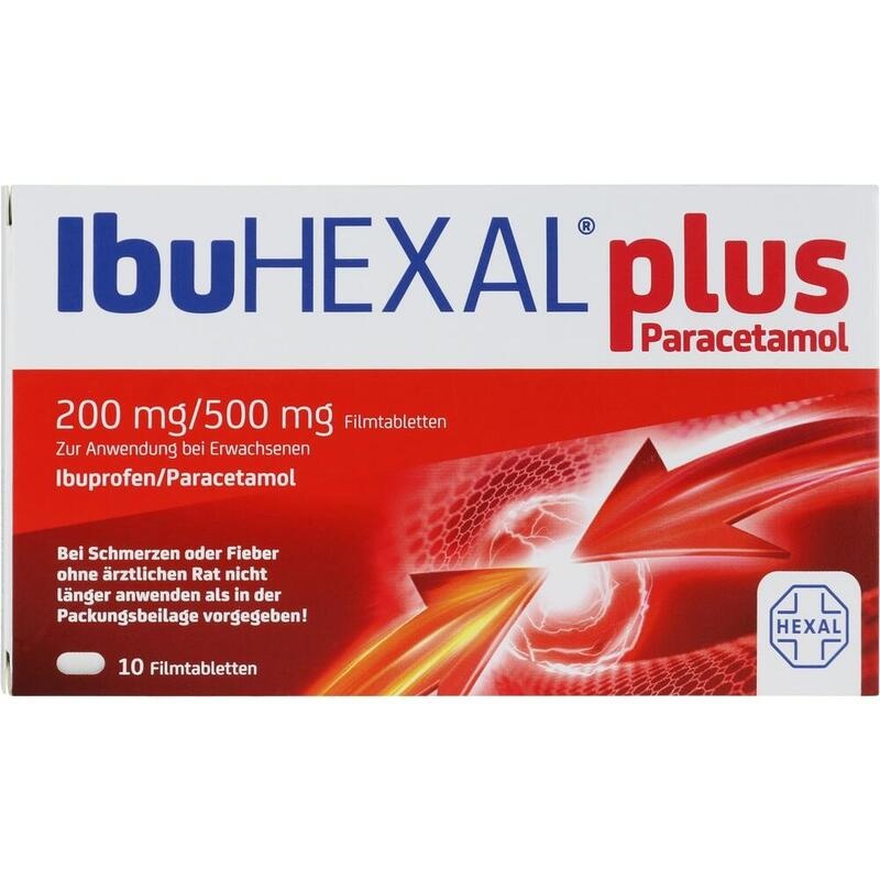 IBUHEXAL plus Paracetamol 200 mg/500 mg Filmtabl.