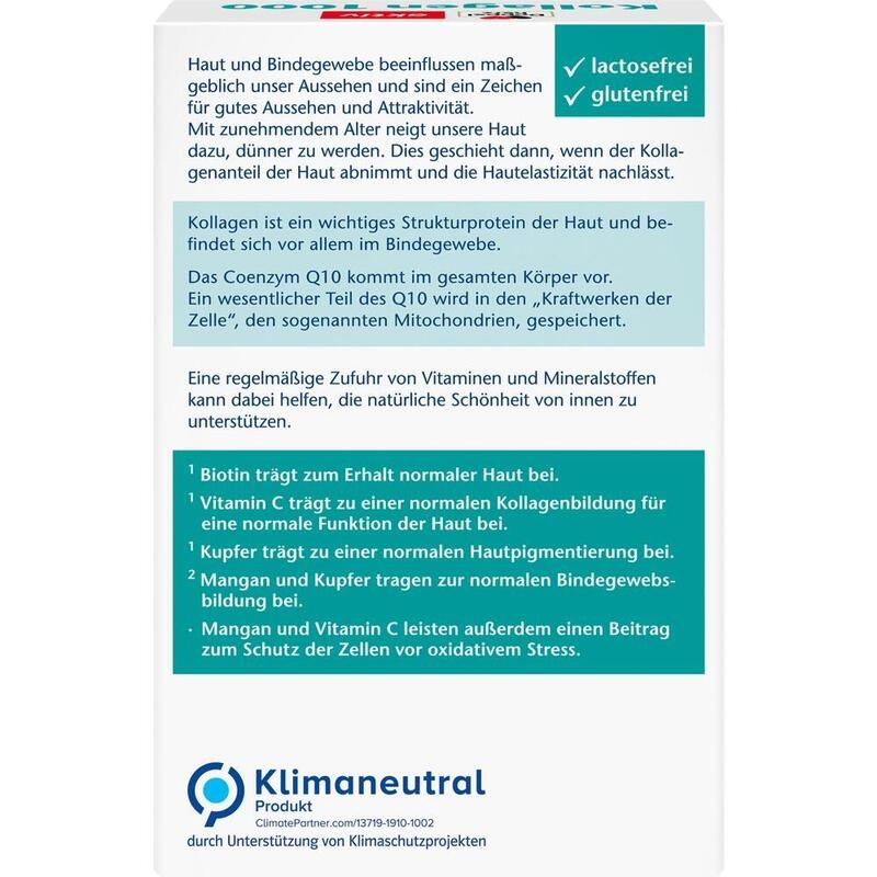 DOPPELHERZ Kollagen 1000 Tabletten