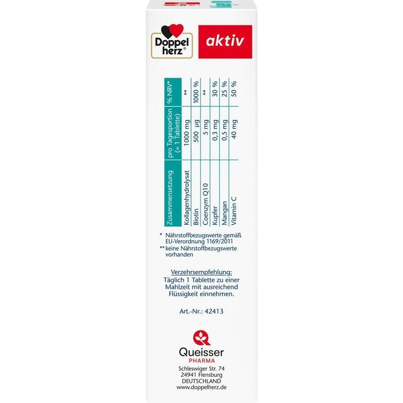 DOPPELHERZ Kollagen 1000 Tabletten
