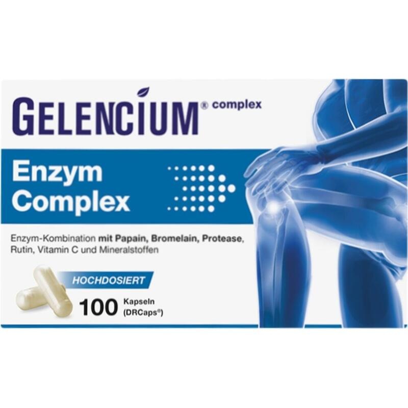 GELENCIUM Enzym Complex hochdos.m.Bromelain Kaps.