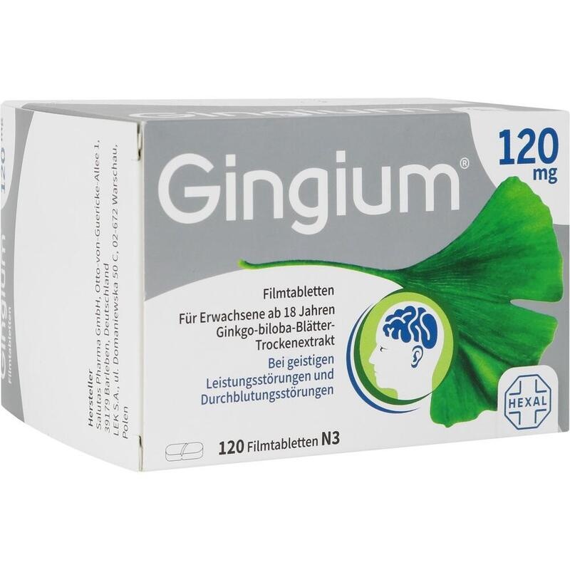 GINGIUM 120 mg Filmtabletten