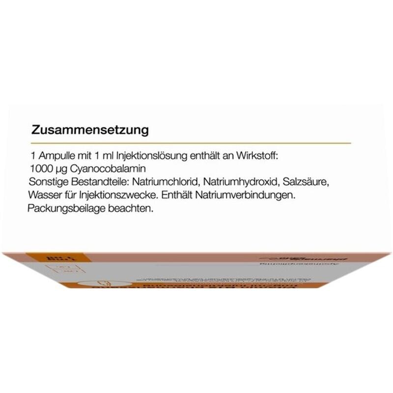 VITAMIN B12 PHARMARISSANO 1 mg/ml Inj.-Lsg.Amp.