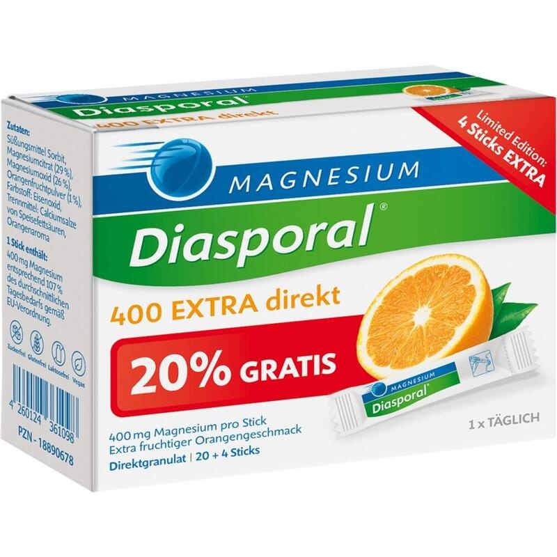 MAGNESIUM DIASPORAL 400 Extra direkt Granulat