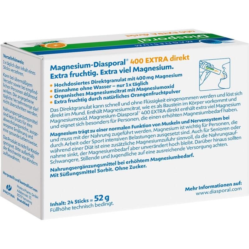 MAGNESIUM DIASPORAL 400 Extra direkt Granulat