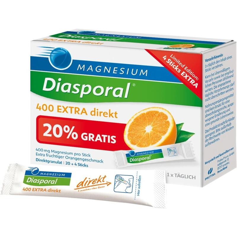 MAGNESIUM DIASPORAL 400 Extra direkt Granulat